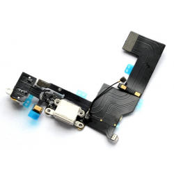 Taśma iPhone 5se złącze USB HF biała oriQ